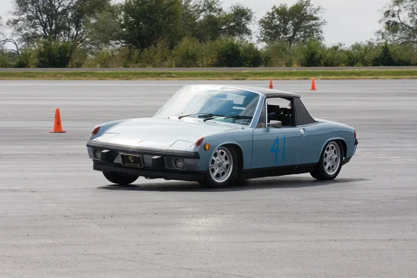 Porsche 914 Autocrossing —  Fotos de Stock