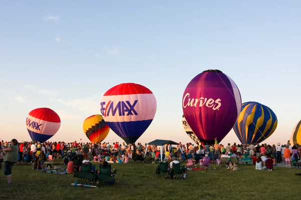 Varmluftsballong festival — Stockfoto