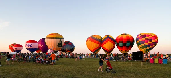 Festival de globos aerostáticos — Foto de Stock