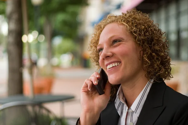 Mujer de negocios en la ciudad 5 — Foto de Stock