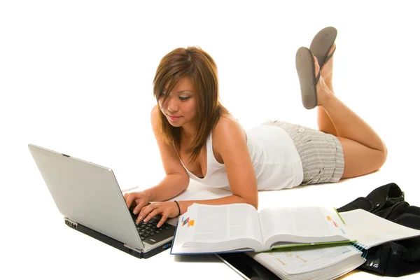 Girl Studying 4 — Stock Photo, Image