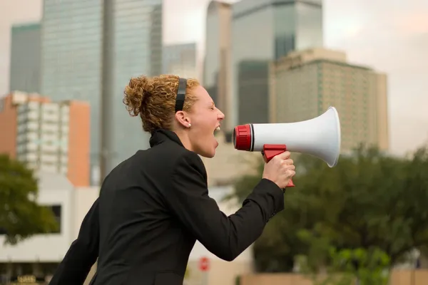 ¿Me estoy dejando claro ?! — Foto de Stock