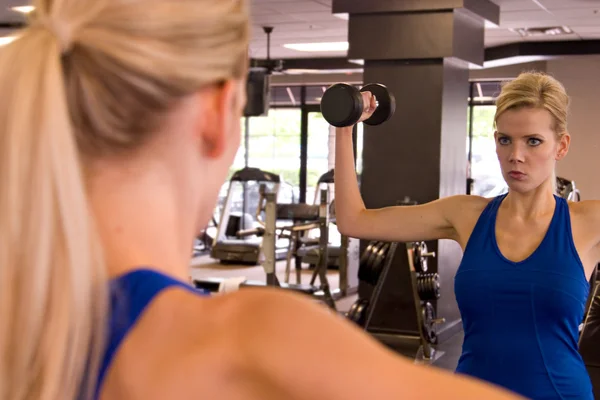 Woman Weightlifter 11 — Stock Photo, Image