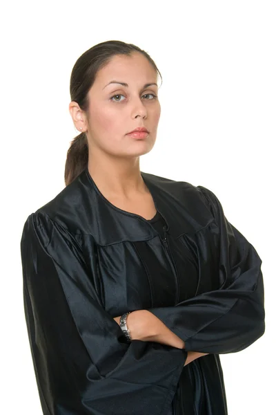 Beautiful Hispanic Woman Judge 2 — Stock Photo, Image