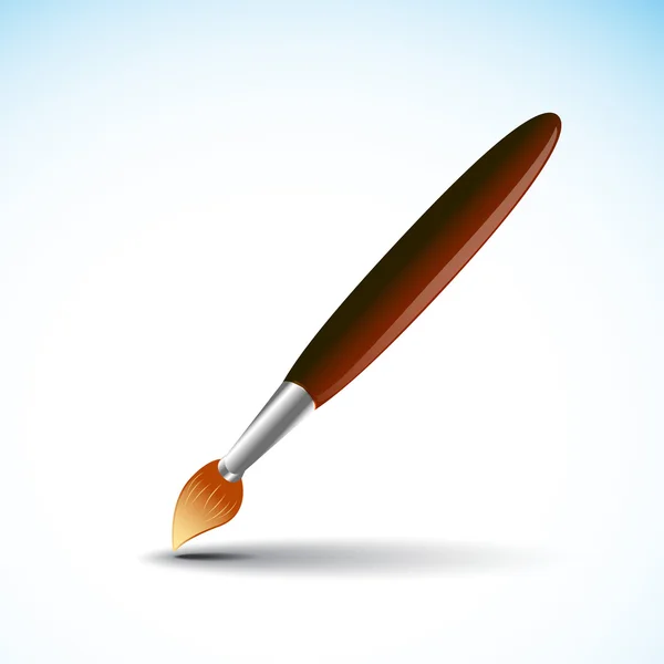 Illustration of paintbrush — Stock Vector