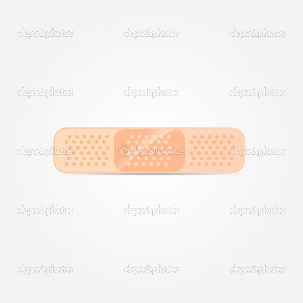 Isolated adhesive bandage