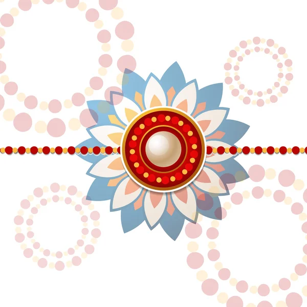 Fond créatif de rakhi sur rakshabandhan — Image vectorielle