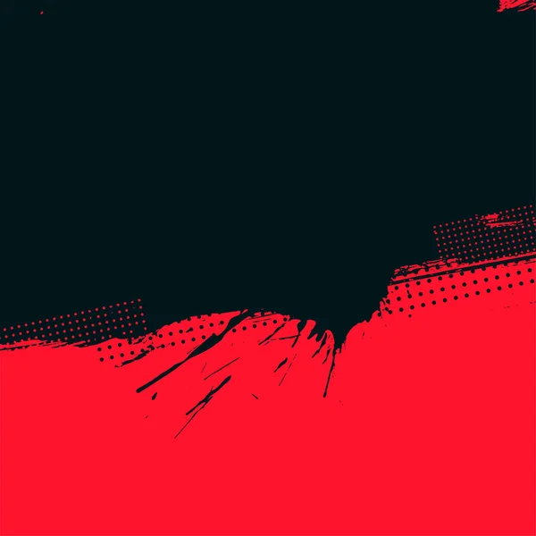 Fondo Grunge Rojo Negro — Archivo Imágenes Vectoriales