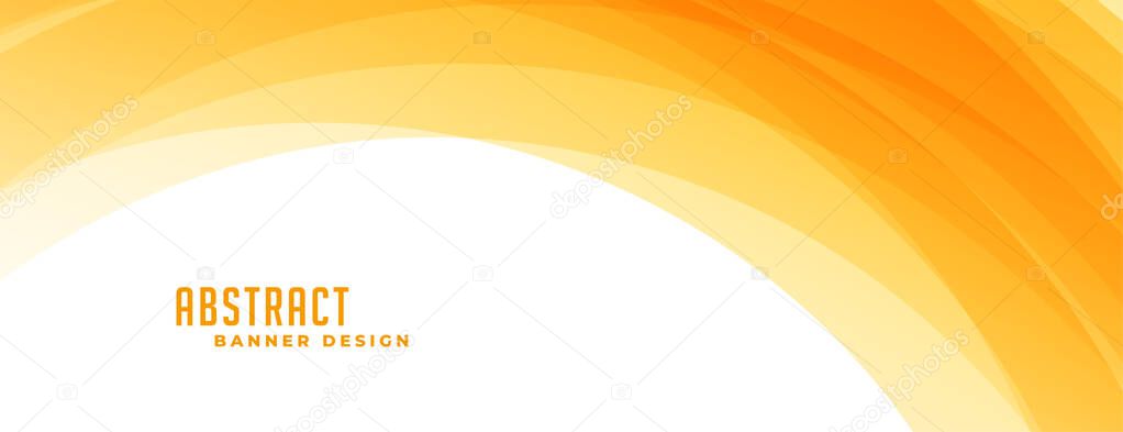 abstract yellow curve blending lines background