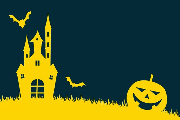 Fondo Halloween Colores Planos — Vector de stock