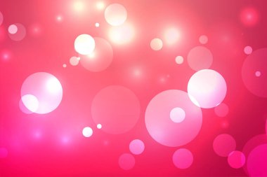 Pembe bokeh ışıkları arkaplan tasarımı