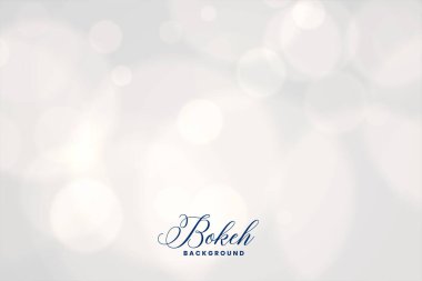 bulanık ışıklı beyaz bokeh arkaplan