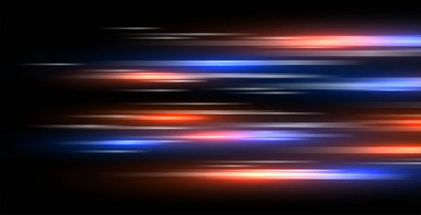 Скорость Линии Огни Красочный Фон Движения — стоковый вектор
