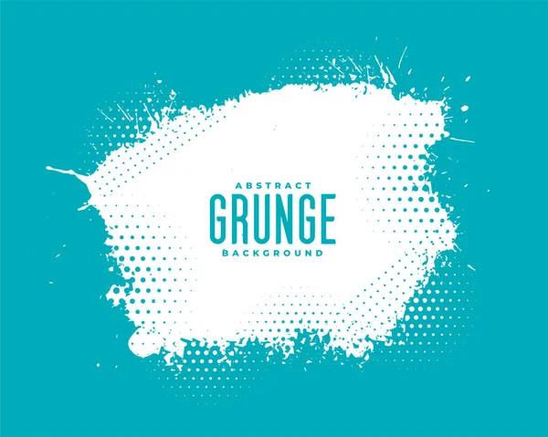Grunge Éclaboussures Demi Ton Texture Fond — Image vectorielle