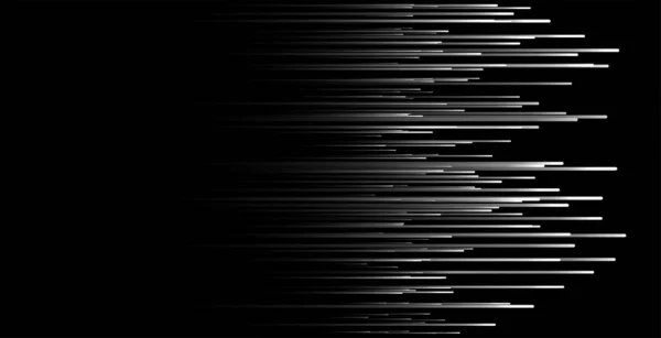 黑色背景的水平白线 — 图库矢量图片