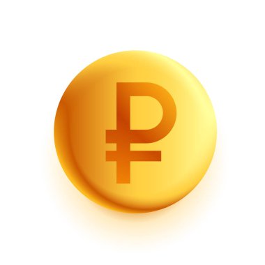 Rus Rublesi Altın Para Tasarımı