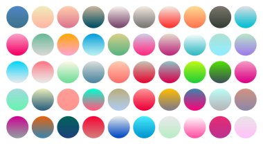 Renkli palet renkleri büyük küme