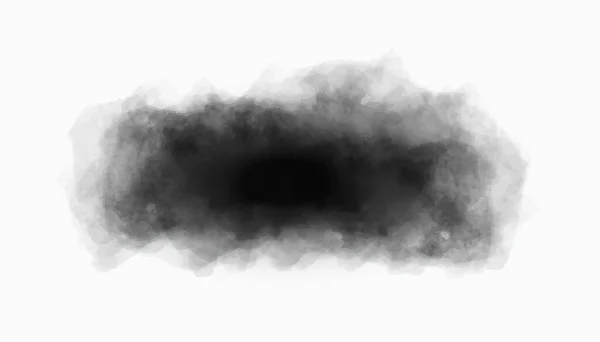 Abstract Black Smoke Grunge Watercolor Background — Stockvector