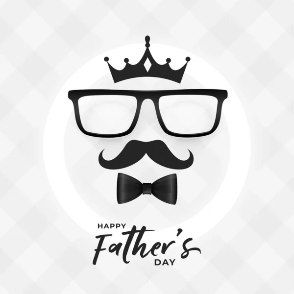 Feliz Día Del Padre Diseño Fondo Creativo — Vector de stock