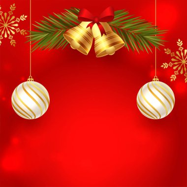 Mutlu Noeller için metin alanı olan gerçekçi xmas ögeleri tasarımı 