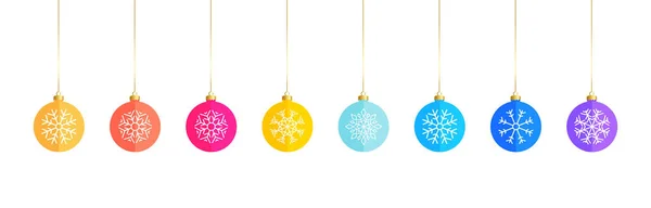 芸術的なスタイルでクリスマスの要素のデザインのパック — ストックベクタ