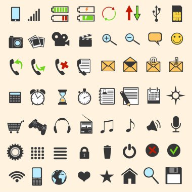 renk telefon simgeleri