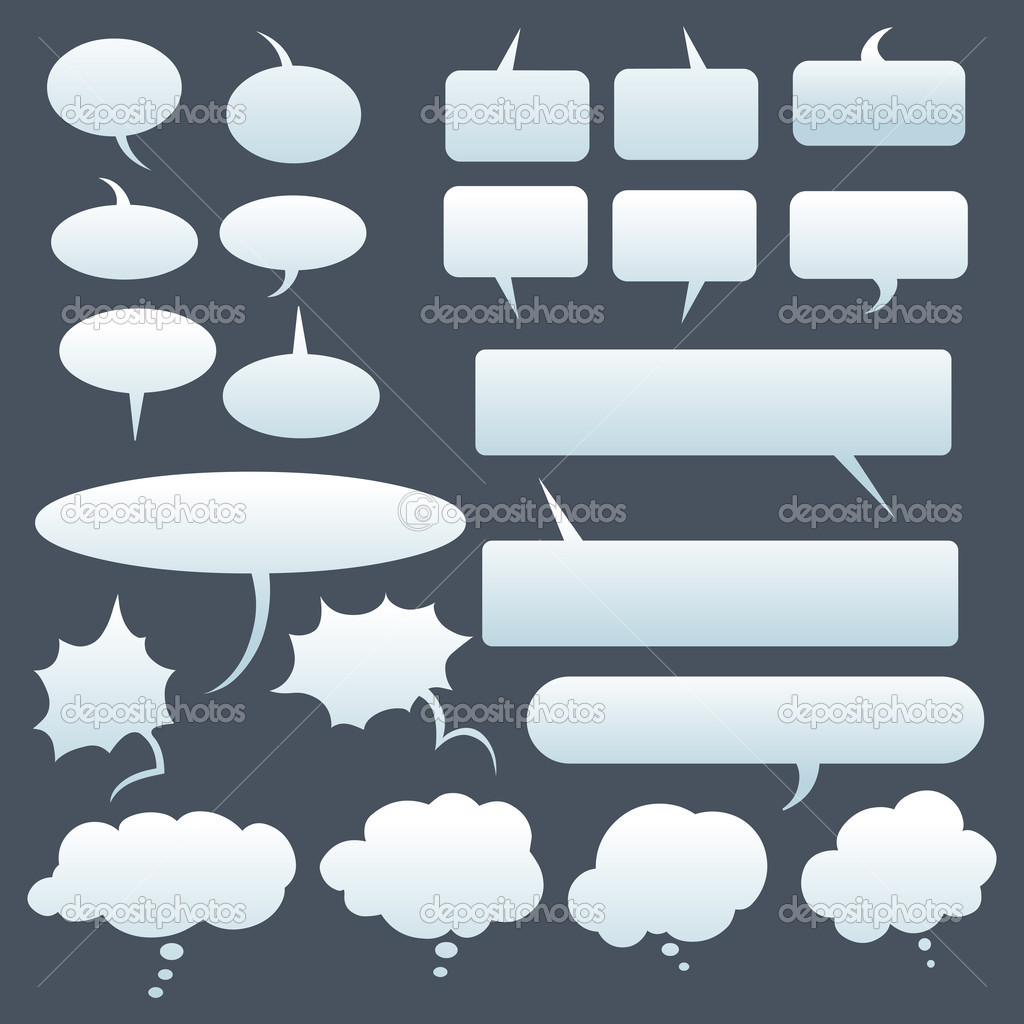 Talk and think vector gradient bubbles