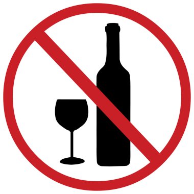 Vektör işareti: alkol
