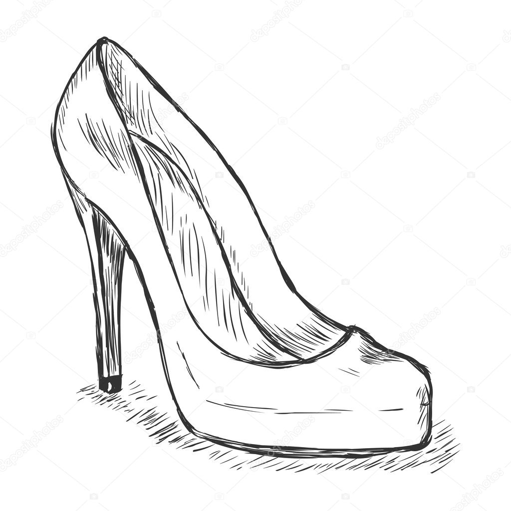 scarpe sketch