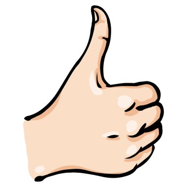 vektör karikatür Yaşasın