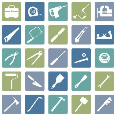 iş araçları simge kümesi