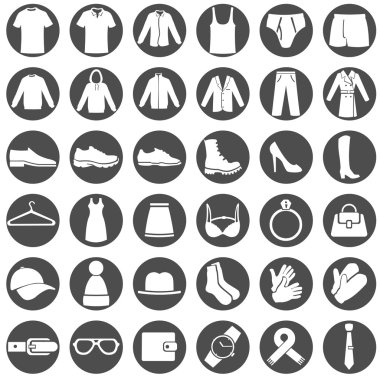 Vector Set of Wear Icons