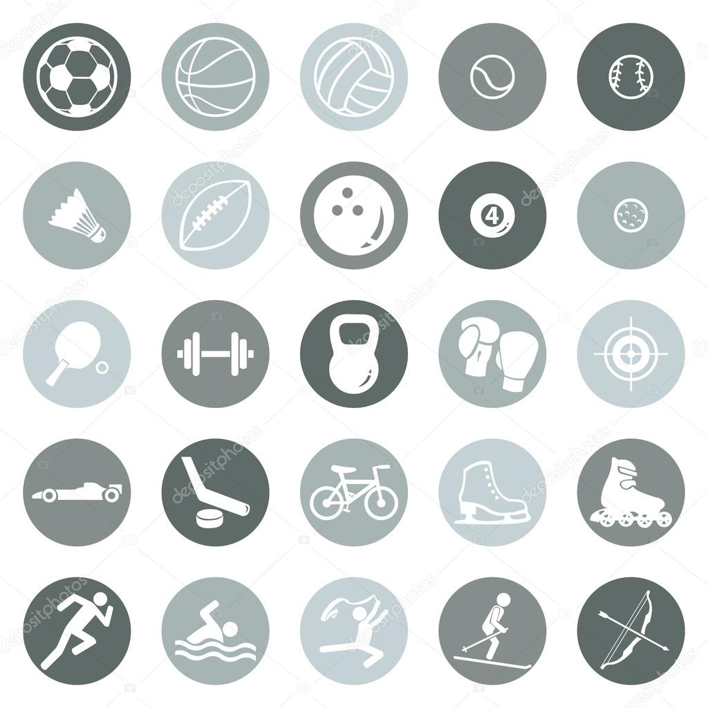 Vector Set of Sport Icons