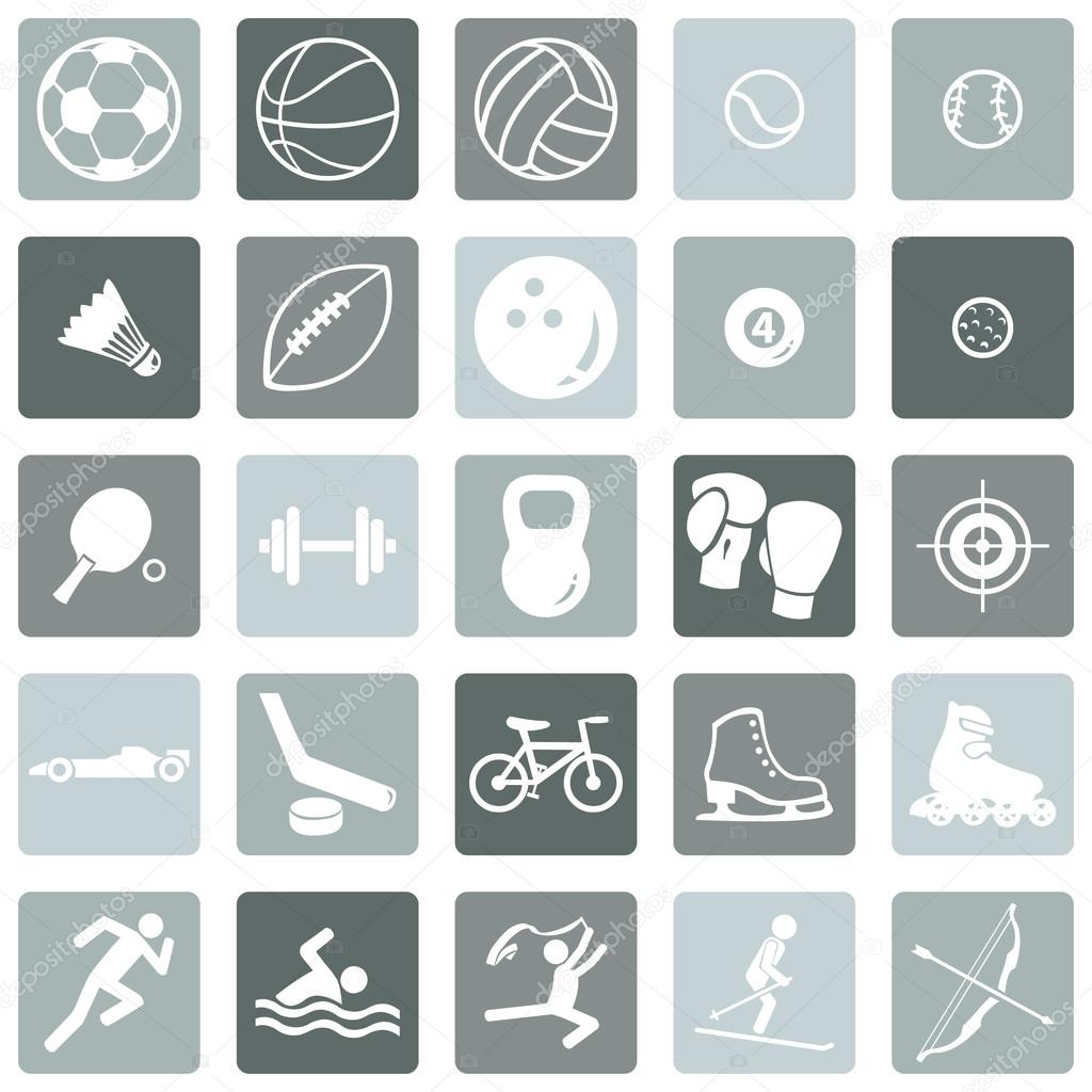 Set of Sport Icons