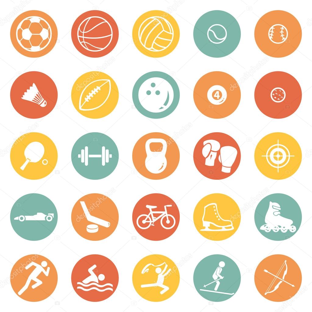 Set of Sport Icons