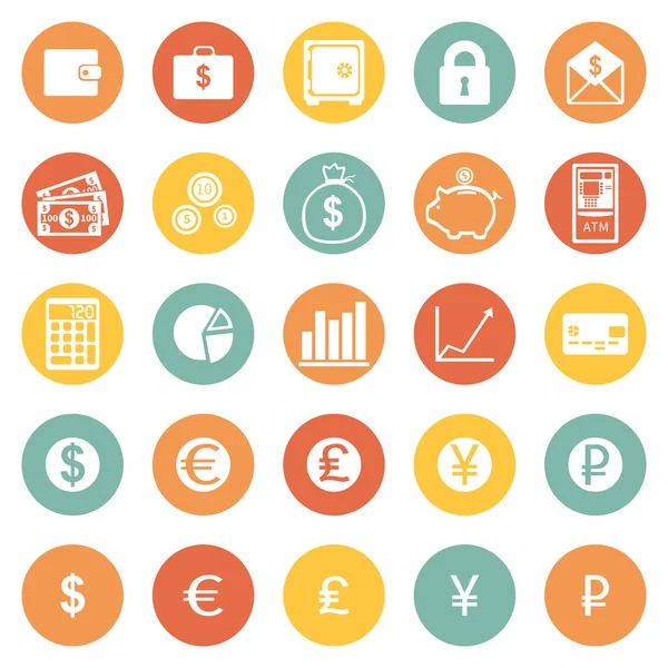 Finance Icons — Stock Vector