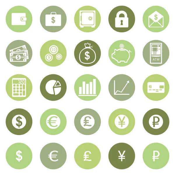 Finance Icons — Stock Vector