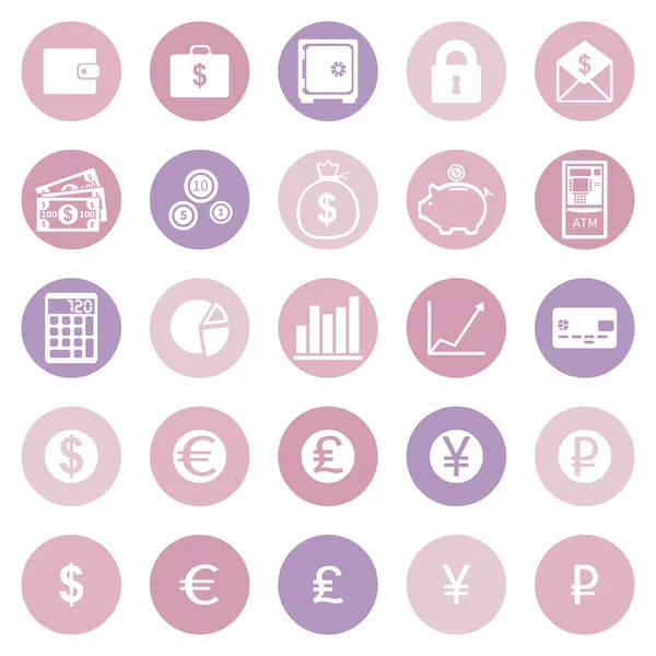 Finance Icons — Stock Vector