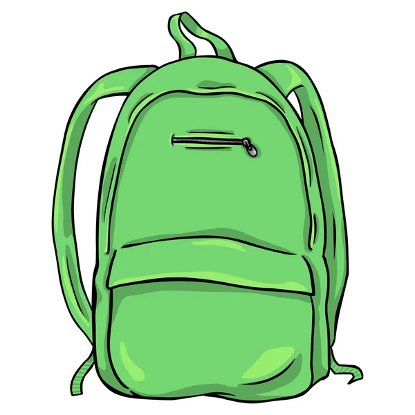 Cartoon backpack — Stock Vector © yayayoyo #11744961