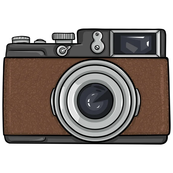 Одноразова мультиплікаційна фотокамера — стоковий вектор