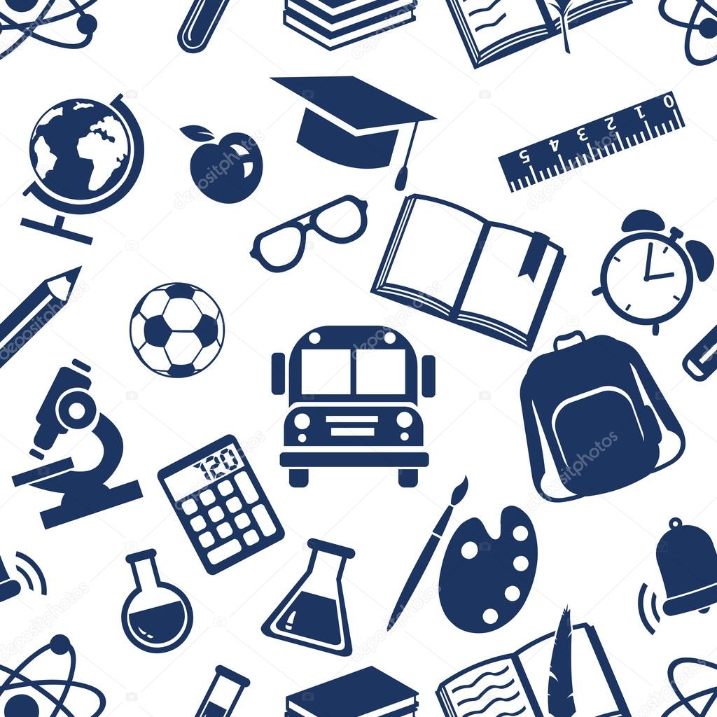 School Symbols Stock Vector Image by ©nikiteev 50187539