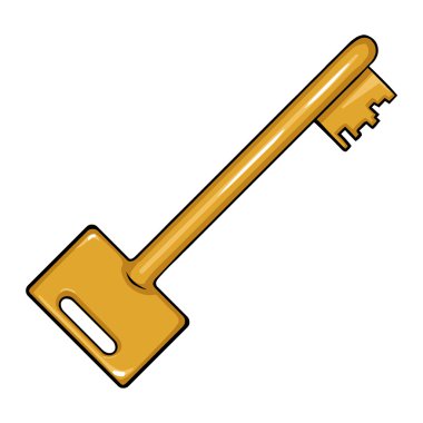 karikatür modern anahtar