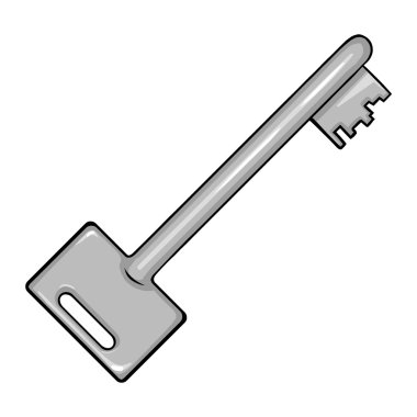 karikatür modern anahtar