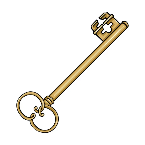 Llave antigua — Vector de stock