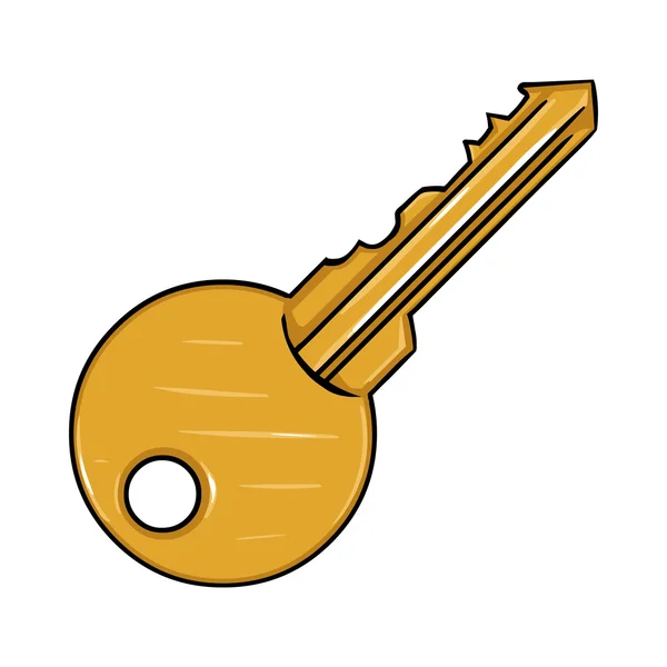 Мультфільм сучасних ключів — стоковий вектор