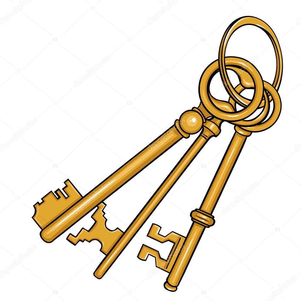 Antique Keys Stock Vector by ©nikiteev 51286785