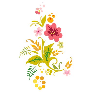 Vintage tarzında çiçek süsü, dekorasyon için harika..