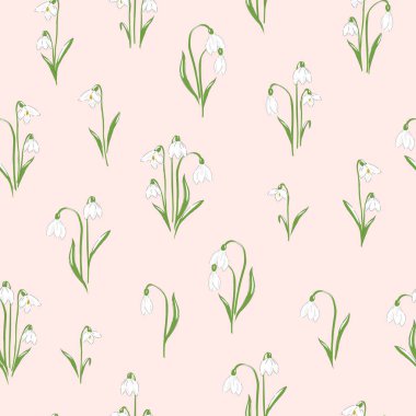 Tarafsız arkaplanda kar damlaları