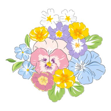 Variety Spring Garden çiçek buketi 