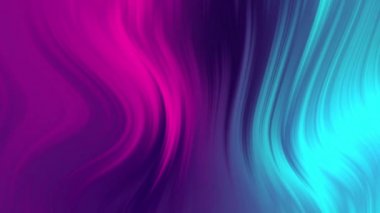 4K video animasyonu. Hareketli dalgalarla soyut bir arkaplan. Teknoloji arkaplan animasyonu.